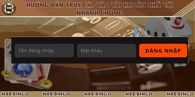 5 bước truy cập vào tài khoản nhà cái và sử dụng dịch vụ