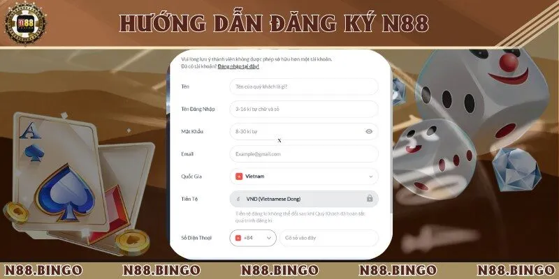 N88 🎖️ Link Trang Chủ N88.COM Chính Thức ✔️ +88K Quà Ưu Đãi 32 Thực hiện đăng nhập N88 nhanh chóng