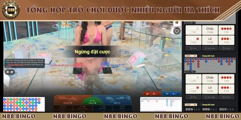 On Casino N88 - Thế Giới Game Bài Hấp Dẫn, Ưu Đãi Khủng 3 Danh sách trò chơi ấn tượng tại ON Casino