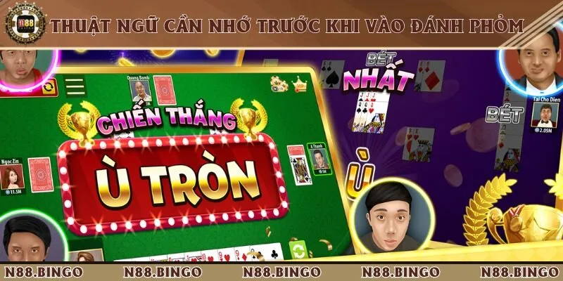 Khám phá các thuật ngữ xuất hiện trong bài phỏm 